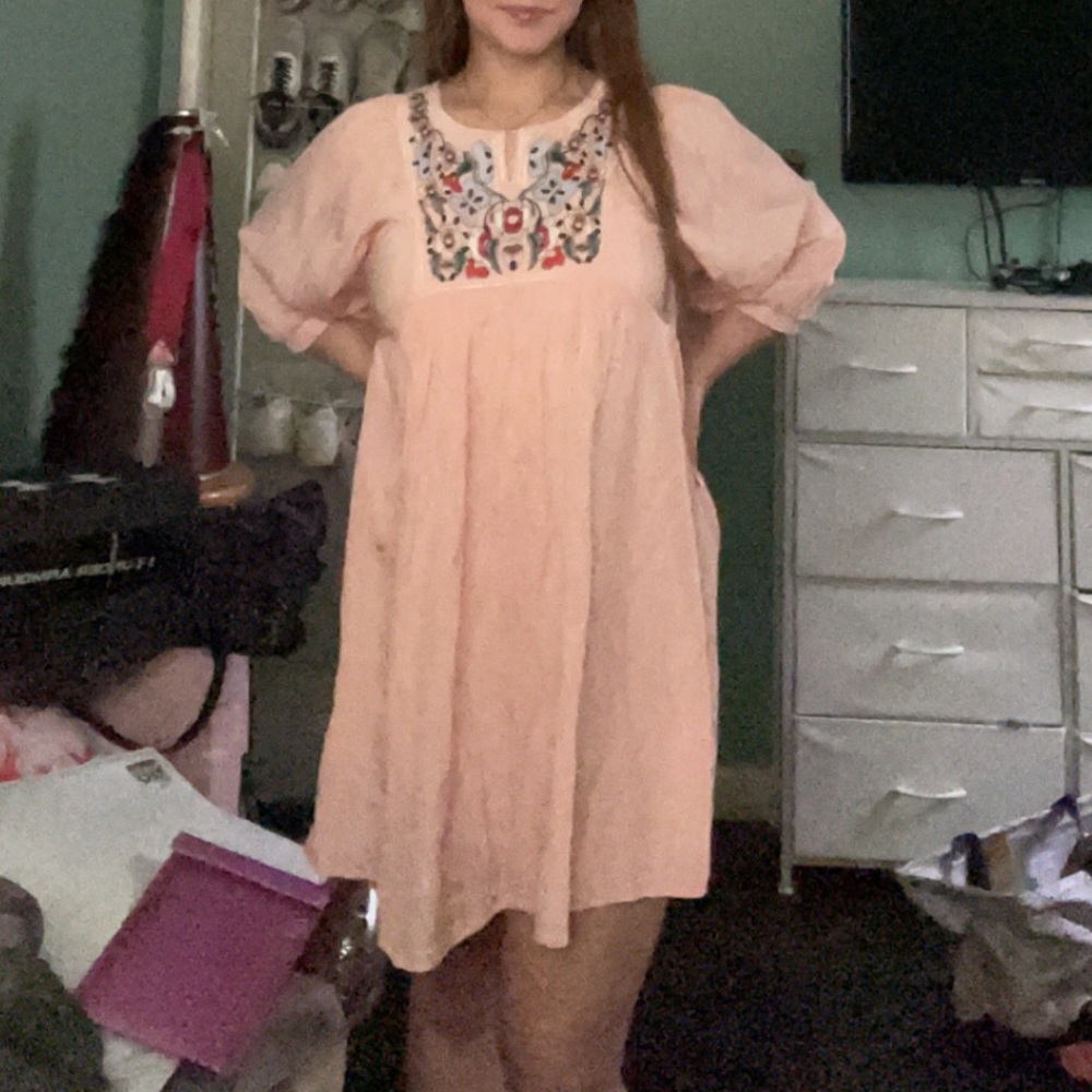 Angela Fashion Floral dress